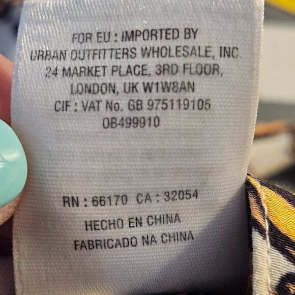 Free People Paisley Drape Halter Crop Top Boho Festival Summer Style Size XS - Picture 13 of 13